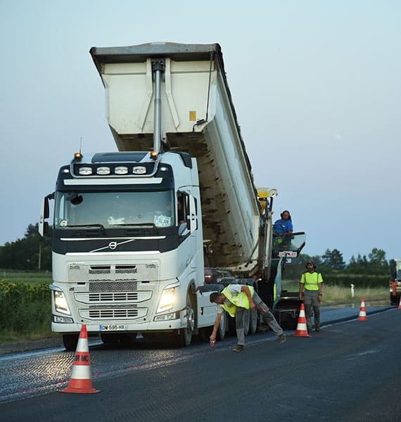 Chevalier TP : enrobé en Haute-Loire, Puy-de-Dôme & Cantal